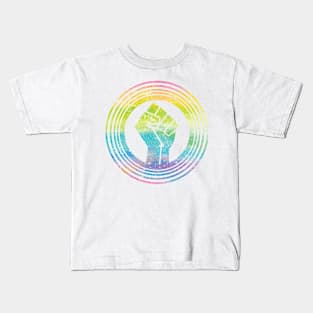 Rainbow Resistance Kids T-Shirt